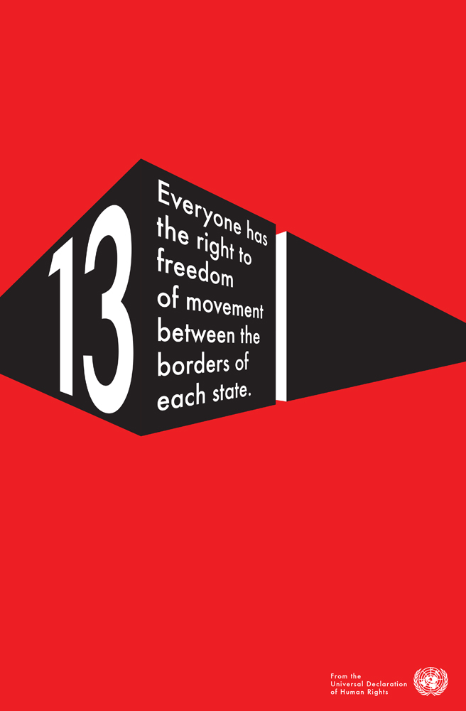 Human Rights Poster Article 13